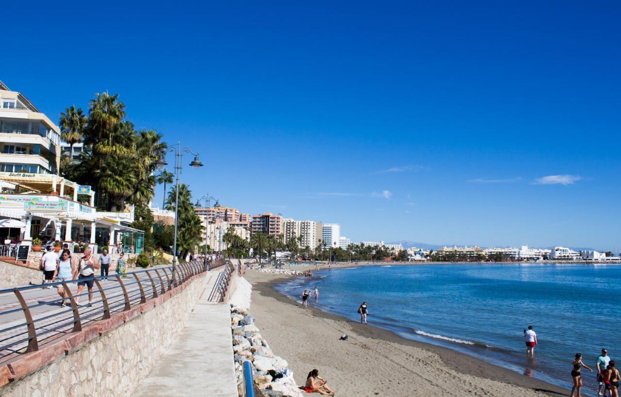 Benal Beach Suite, Parque Acuatico Y Vistas Al Mar Бенальмадена Экстерьер фото