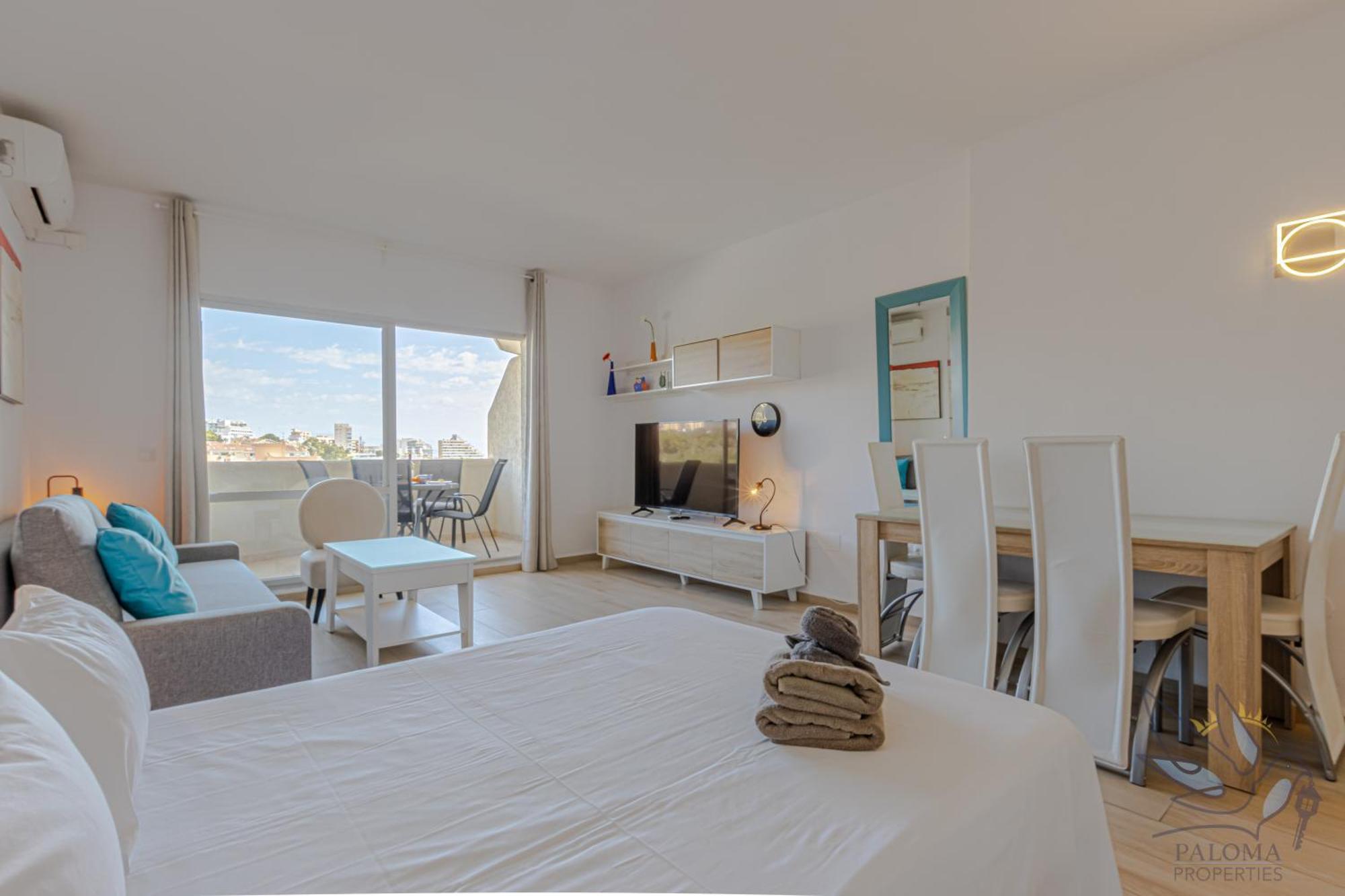 Benal Beach Suite, Parque Acuatico Y Vistas Al Mar Бенальмадена Экстерьер фото